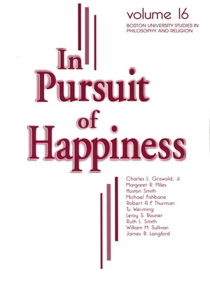 cover image of In Pursuit of Happiness